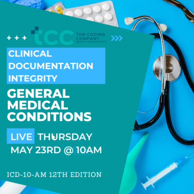 TCC CDI General Medical Conditions LIVE thumbnail